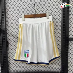 Shorts de Futebol Titular Versão Jogador Italia Copa do Mundo 2026 Branco