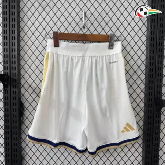 Shorts de Futebol Titular Versão Jogador Italia Copa do Mundo 2026 Branco