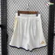 Shorts de Futebol Titular Versão Jogador Italia Copa do Mundo 2026 Branco