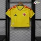 Camisa Curta Titular Versão Jogador Feminina Colombia Copa do Mundo 2026 Amarelo