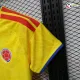 Camisa Curta Titular Versão Jogador Feminina Colombia Copa do Mundo 2026 Amarelo