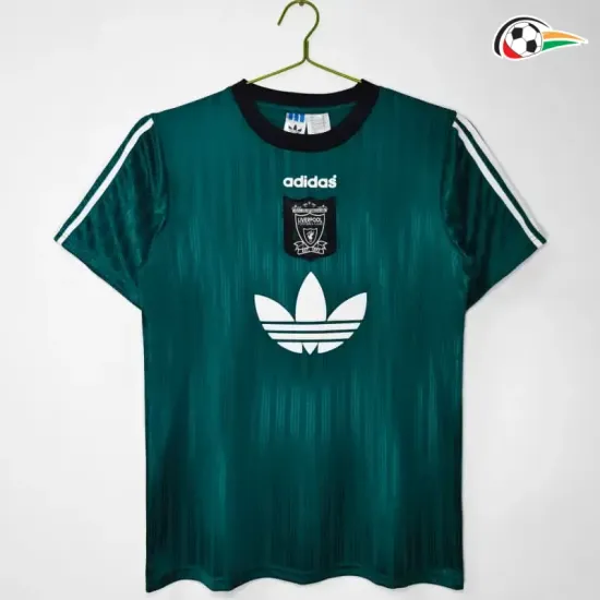 Camisa Retrô Liverpool 1995/96 Edição Especial Verde