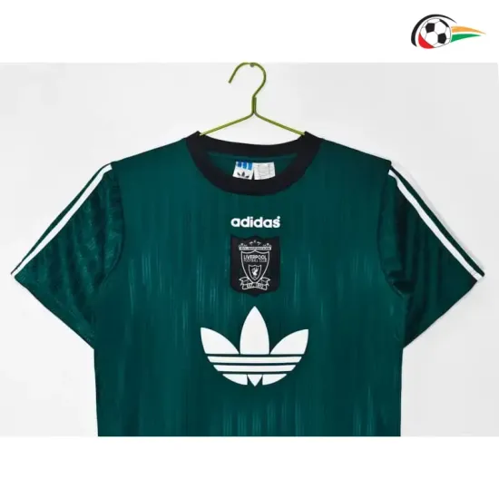 Camisa Retrô Liverpool 1995/96 Edição Especial Verde