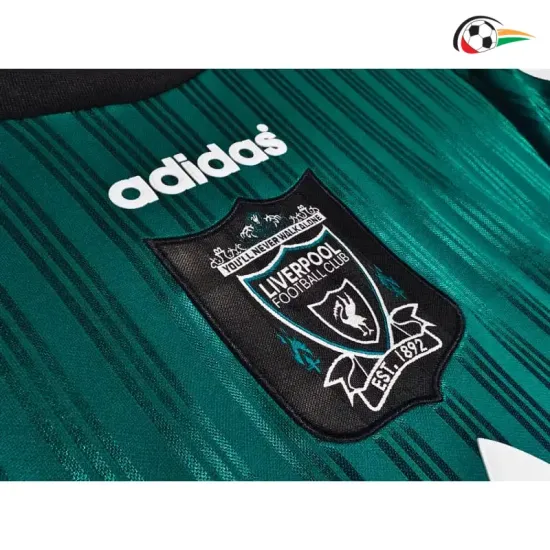 Camisa Retrô Liverpool 1995/96 Edição Especial Verde