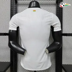 Camisa Titular Versão Jogador Ghana Copa do Mundo 2026 Branco