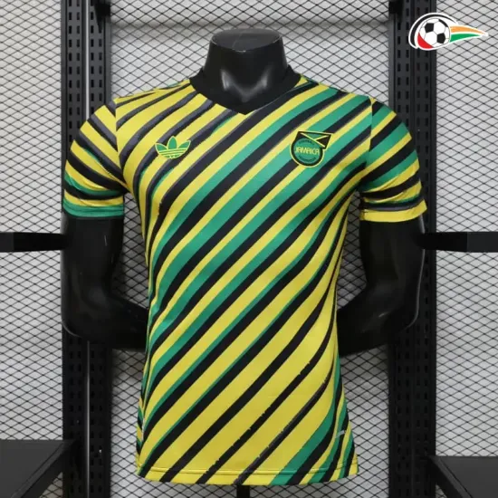 Camisa Versão Jogador Jamaica 2026 Edição Especial Amarelo/Verde
