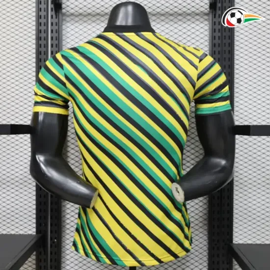 Camisa Versão Jogador Jamaica 2026 Edição Especial Amarelo/Verde