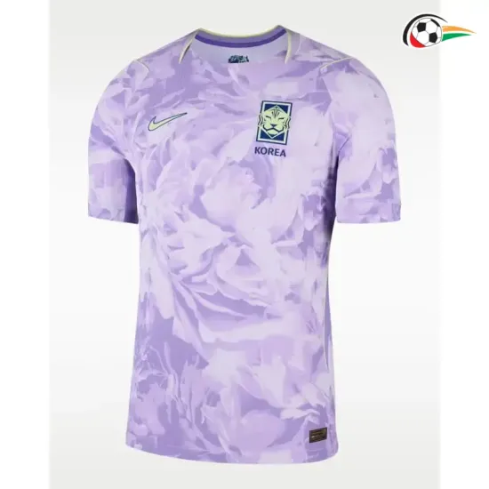 Camisa Reserva Corea del Sur Copa do Mundo 2026 Roxo Claro