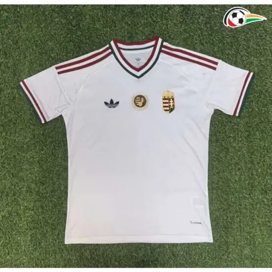 Camisa Reserva Hungría Copa do Mundo 2026 Branco