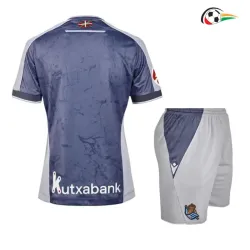 Camisa Reserva Infantil Real Sociedad 2025/2026 Azul