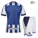 Camisa Titular Infantil Real Sociedad 2025/2026 Edição Final da Copa do Rei Azul/Branco