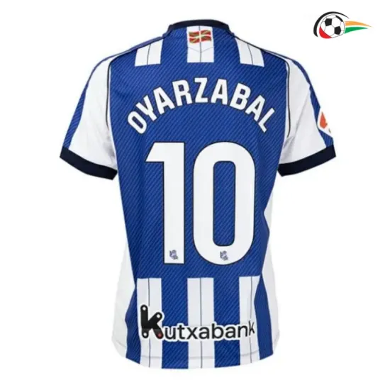 Camisa Titular Oyarzabal 10 Real Sociedad 2025/2026 Azul/Branco
