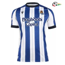 Camisa Titular Real Sociedad 2025/2026 Azul/Branco