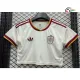 Camisa Curta Reserva Versão Jogador Feminina España Copa do Mundo 2026 Amarelo