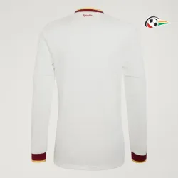 Camisa Reserva España Copa do Mundo 2026 Branco Manga Longa