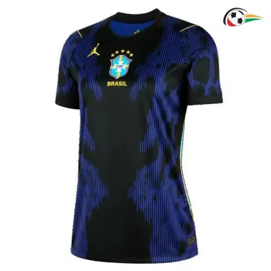 Camisa Reserva Versão Feminina Brasil Copa do Mundo 2026 Azul