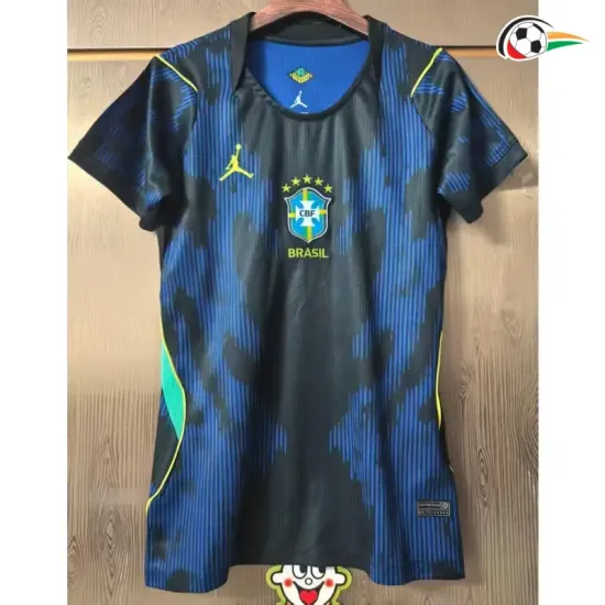 Camisa Reserva Versão Feminina Brasil Copa do Mundo 2026 Azul