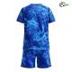 Camisa de Goleiro Infantil Inglaterra Copa do Mundo 2026 Azul
