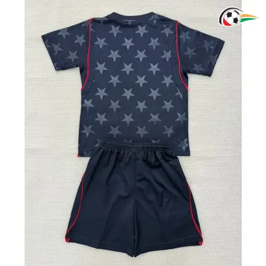 Camisa Reserva Infantil EE.UU Copa do Mundo 2026 Preto