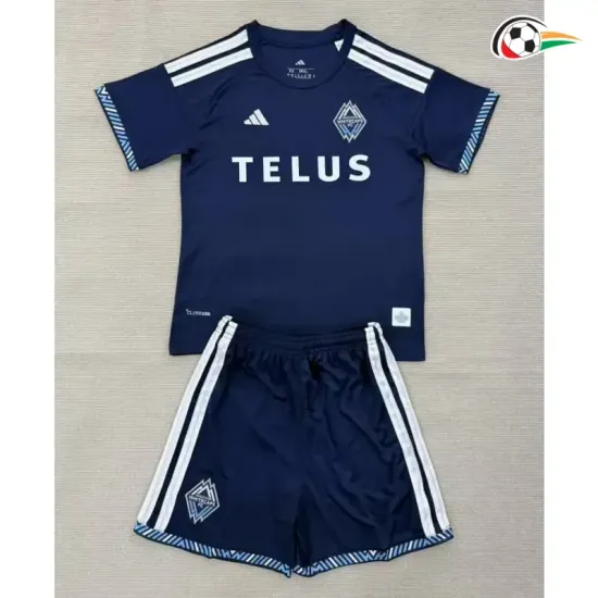 Camisa Reserva Infantil Vancouver Whitecaps 2026/2027 Azul