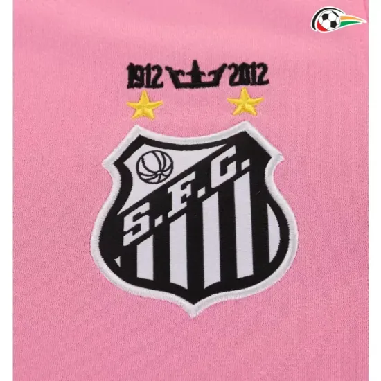 Camisa Retrô Infantil Santos FC 2013 Rosa