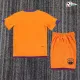 Camisa Retrô Reserva Infantil Barcelona 2006/2007 Laranja