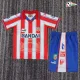 Camisa Retrô Titular Infantil Atletico de Madrid 1996/1997 Vermelho/Branco