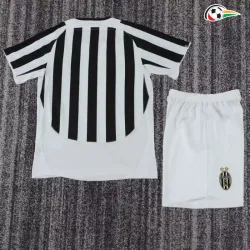 Camisa Retrô Titular Infantil Juventus 2003/2004 Branco/Preto