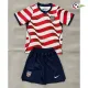 Camisa Titular Infantil EE.UU Copa do Mundo 2026 Vermelho/Branco