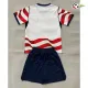 Camisa Titular Infantil EE.UU Copa do Mundo 2026 Vermelho/Branco