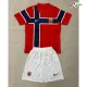 Camisa Titular Infantil Noruega Copa do Mundo 2026 Vermelho/Azul