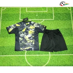 Camisa de Goleiro Infantil Corea del Sur Hollywood Copa do Mundo 2026 Preto/Cinza