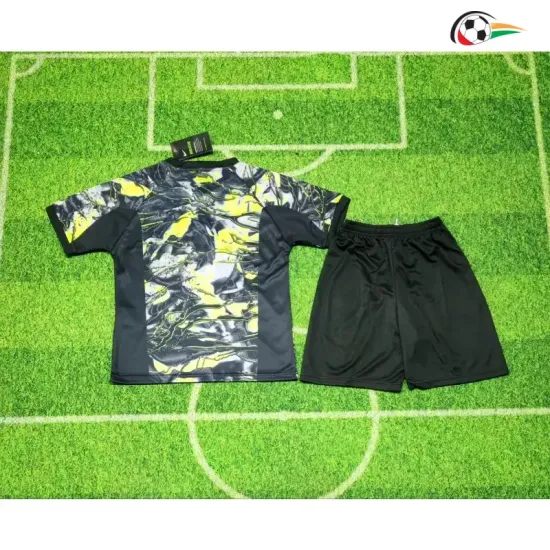 Camisa de Goleiro Infantil Corea del Sur Hollywood Copa do Mundo 2026 Preto/Cinza