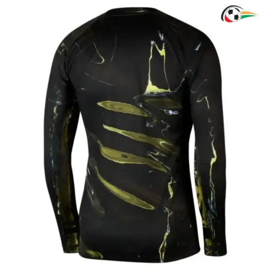 Camisa PSG 2025/2026 Night Edition Preto Manga Longa