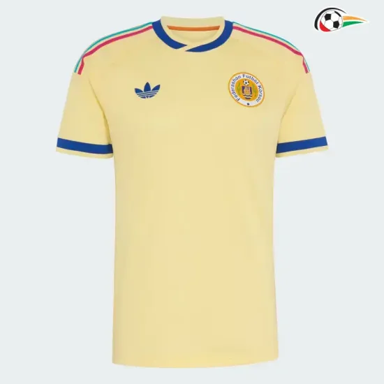 Camisa Reserva Curacao Copa do Mundo 2026 Amarelo Claro