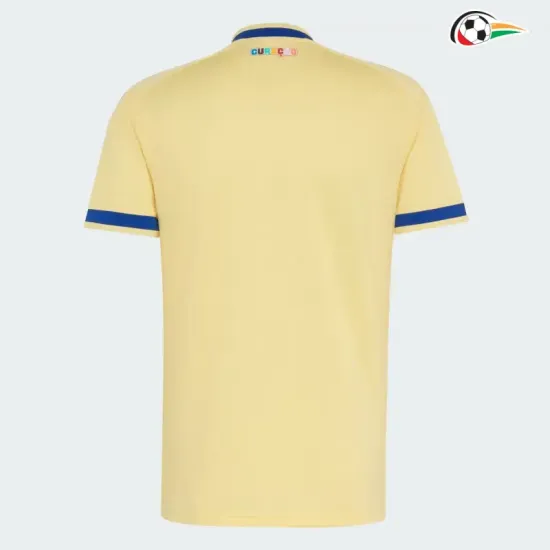 Camisa Reserva Curacao Copa do Mundo 2026 Amarelo Claro