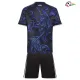 Camisa Reserva Infantil Copa do Mundo Argentina 2026 Azul com FIFA2022