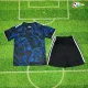 Camisa Reserva Infantil Copa do Mundo Argentina 2026 Azul com FIFA2022
