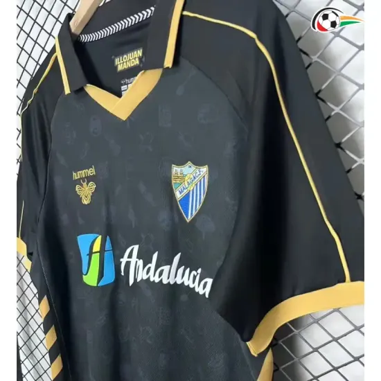 Camisa Retrô Málaga CF 2026/2027 Preto