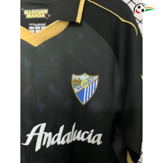 Camisa Retrô Málaga CF 2026/2027 Preto
