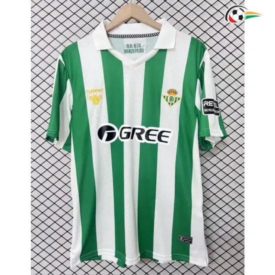 Camisa Retrô Real Betis 2026/2027 Verde/Branco