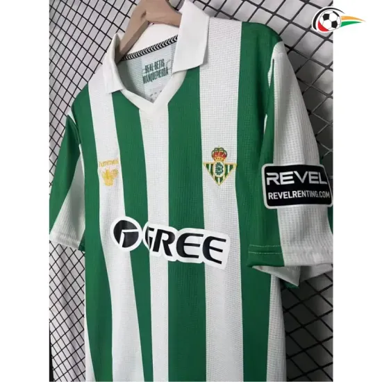 Camisa Retrô Real Betis 2026/2027 Verde/Branco