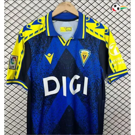 Camisa Retrô Cadiz 2026/2027 Azul/Amarelo
