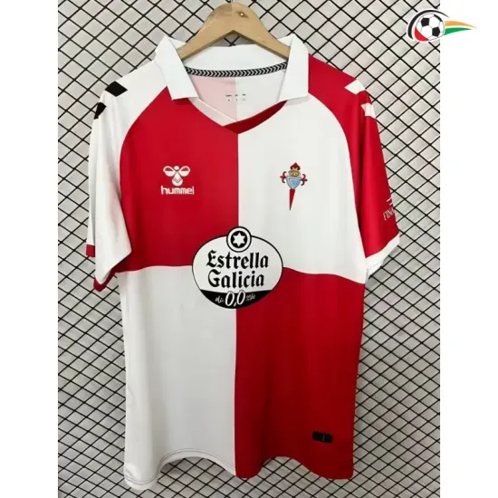 Camisa Retrô Celta de Vigo 2026/2027 Vermelho/Branco