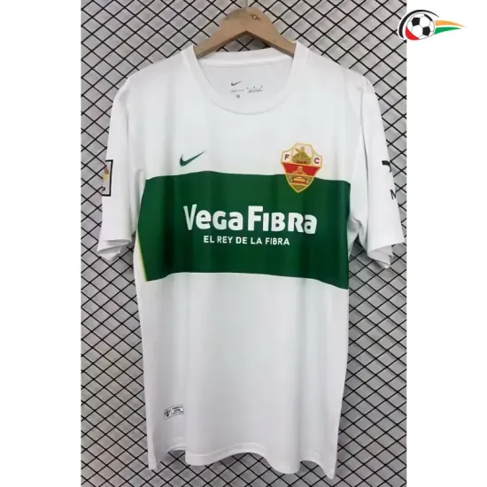 Camisa Retrô Elche 2026/2027 Branco/Verde