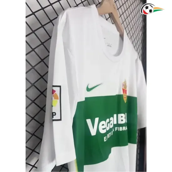 Camisa Retrô Elche 2026/2027 Branco/Verde
