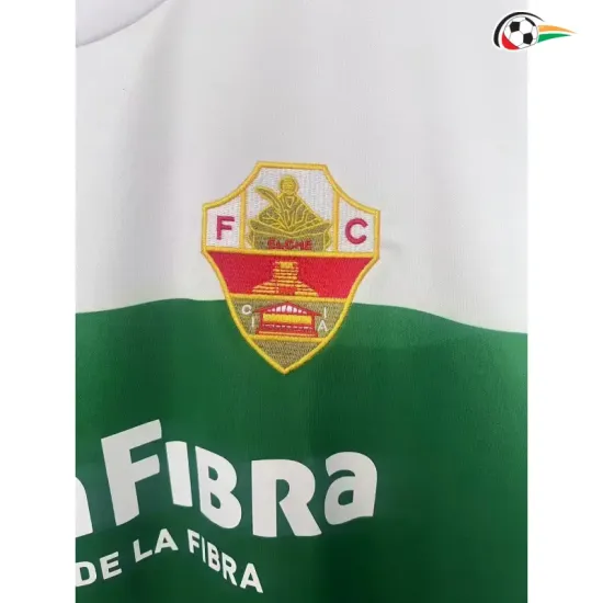 Camisa Retrô Elche 2026/2027 Branco/Verde