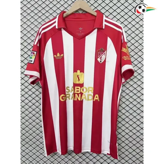 Camisa Retrô Granada 2026/2027 Vermelho/Branco