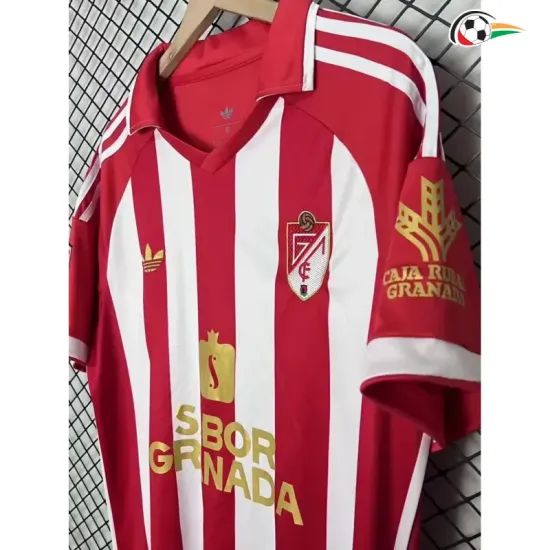 Camisa Retrô Granada 2026/2027 Vermelho/Branco