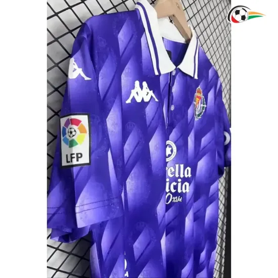 Camisa Retrô Real Valladolid 2026/2027 Roxo/Branco